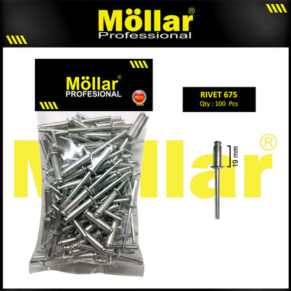 MOLLAR 93-149 Paku Rivet 675 - 100 pcs