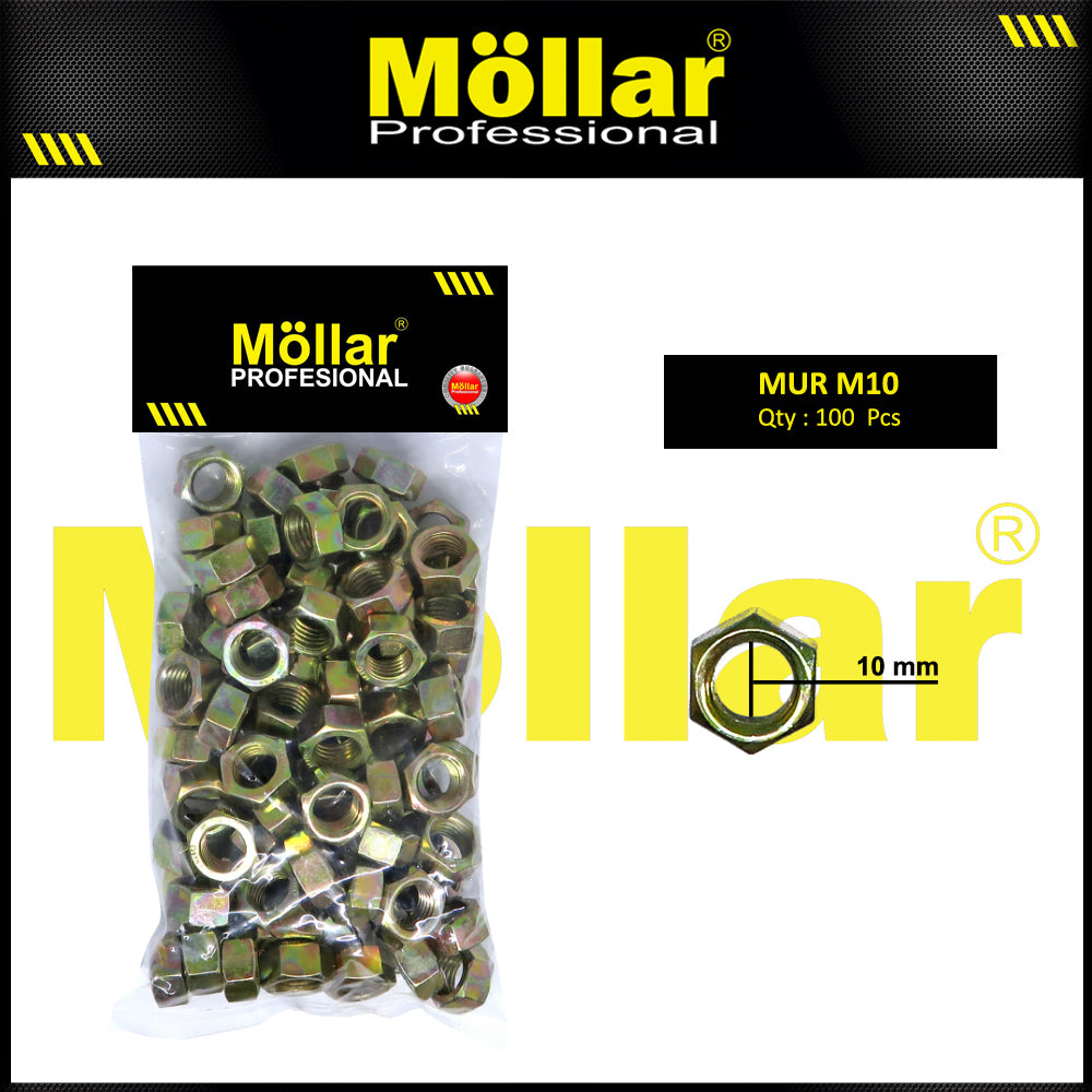 MOLLAR 93-068 Mur M10 - 100 pcs