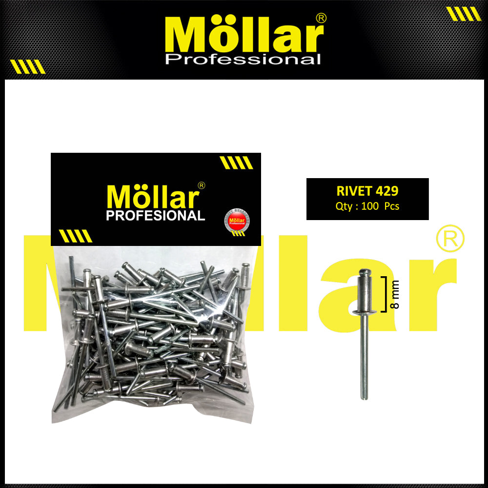 MOLLAR 93-136 Paku Rivet 429 - 100 pcs