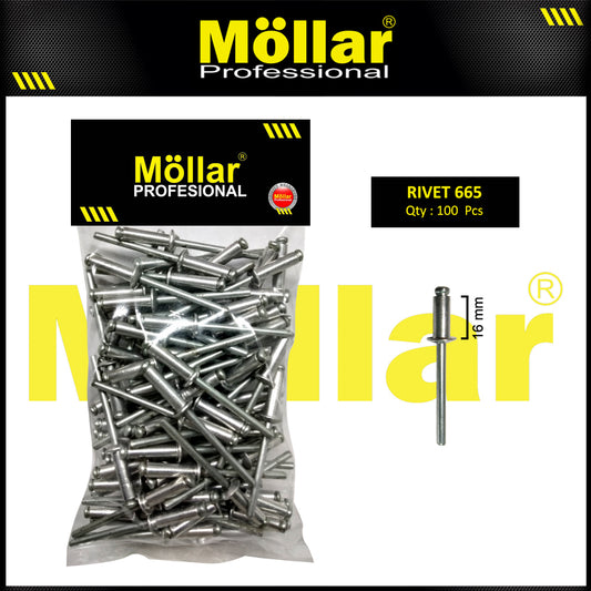 MOLLAR 93-148 Paku Rivet 665 - 100 pcs