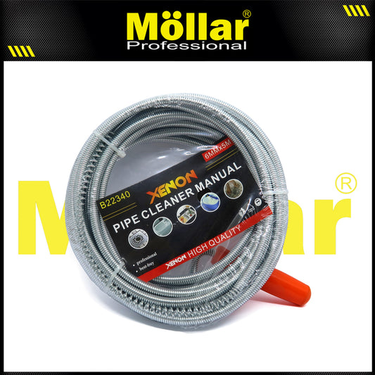 XENON B22340 Kawat Anti Sumbat 6 mm x 5 meter / Pipe Cleaner Manual