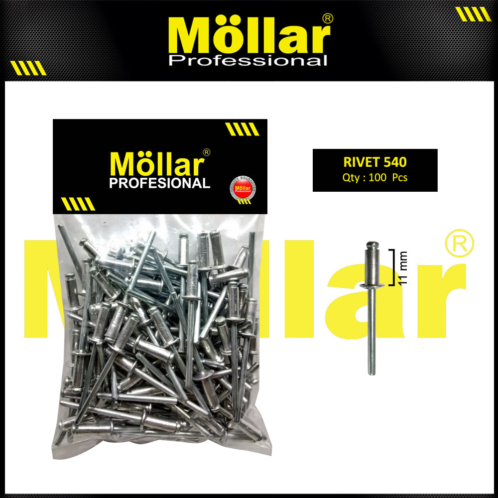 MOLLAR 93-143 Paku Rivet 540 - 100 pcs