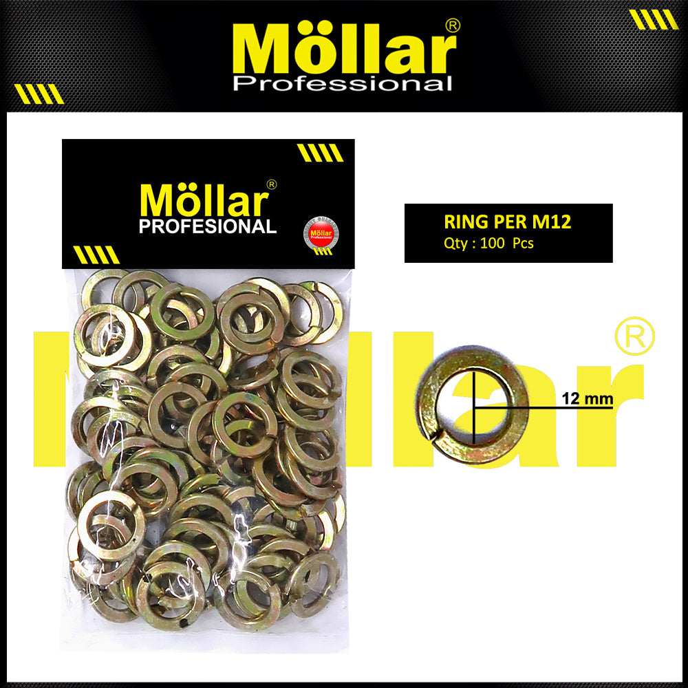 MOLLAR 93-081 Ring Per M12 - 100 pcs