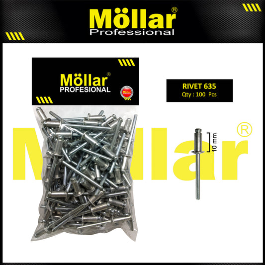 MOLLAR 93-145 Paku Rivet 635 - 100 pcs