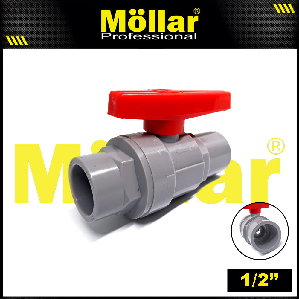 BLITZ 931 HD Stop Kran Plastik 1/2" / Ball Valve PVC