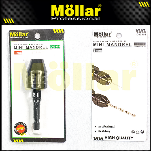 MOLLAR D63902 Adaptor Mata Bor 6 mm Mesin Impact Driver