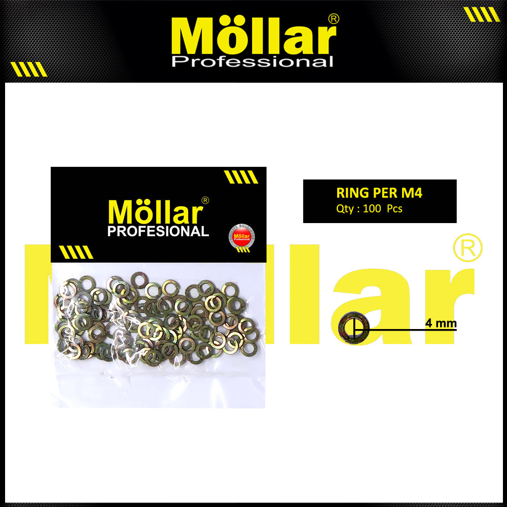 MOLLAR 93-077 Ring Per M4 - 100 pcs