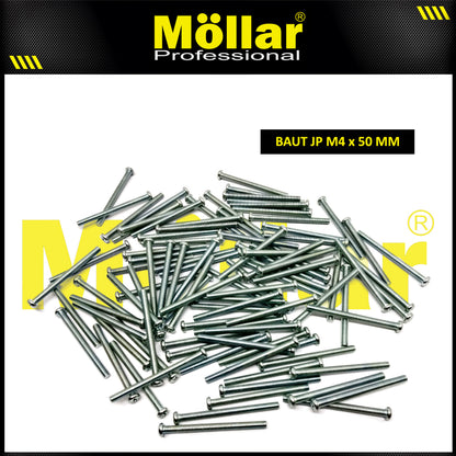 MOLLAR 93-105 Baut JP M4 x 50 - 100 pcs