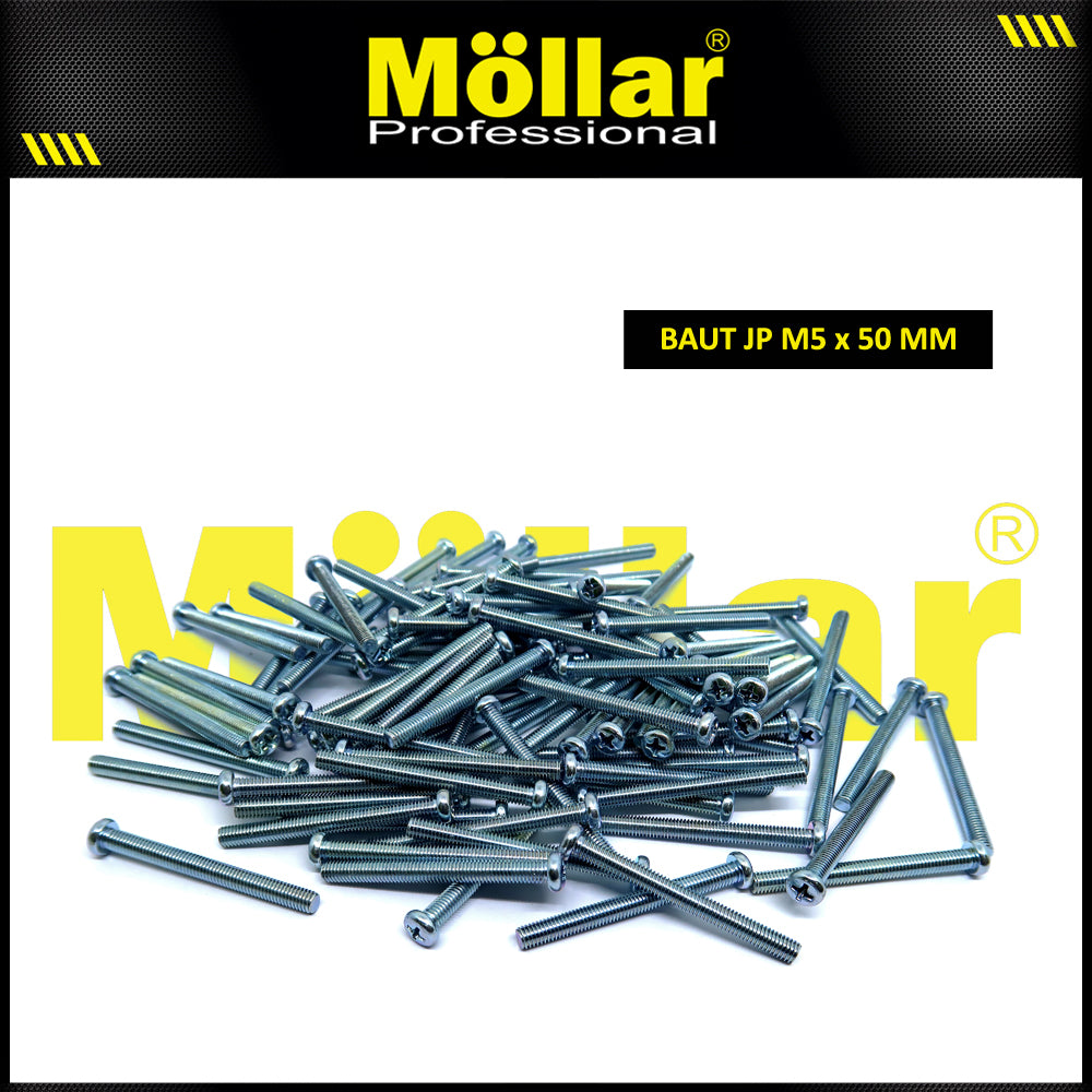 MOLLAR 93-116 Baut JP M5 x 50 - 100 pcs