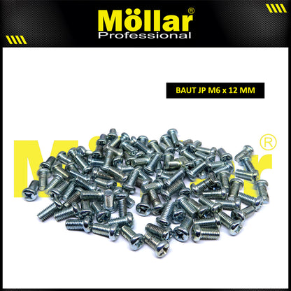 MOLLAR 93-119 Baut JP M6 x 12 - 100 pcs