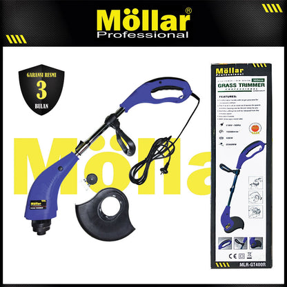 MOLLAR GT400 Mesin Potong Rumput & Refill Senar Grass Trimmer Batok