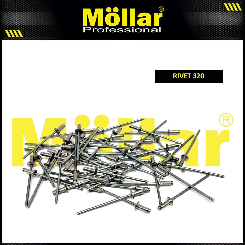 MOLLAR 93-133 Paku Rivet 320 - 100 pcs