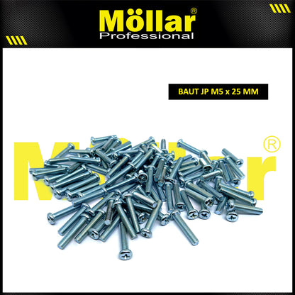 MOLLAR 93-111 Baut JP M5 x 25 - 100 pcs