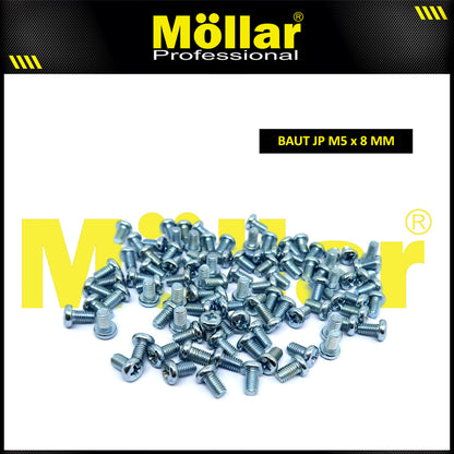 MOLLAR 93-106 Baut JP M5 x 8 - 100 pcs