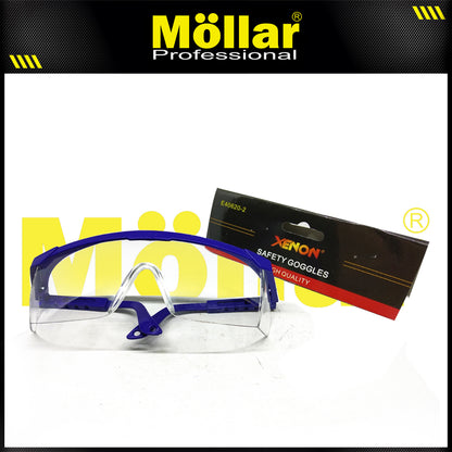 XENON E40620-2  1 Pak 12 Pcs Kacamata Safety Clear Gurinda Gerinda Google Bening