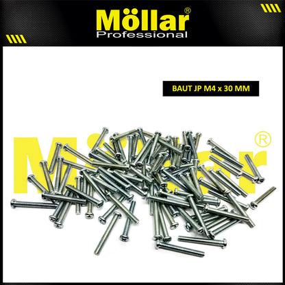MOLLAR 93-101 Baut JP M4 x 30 - 100 pcs