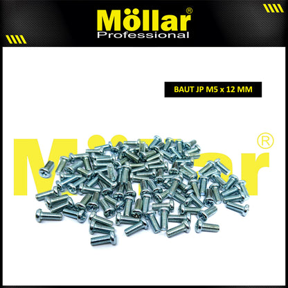 MOLLAR 93-108 Baut JP M5 x 12 - 100 pcs