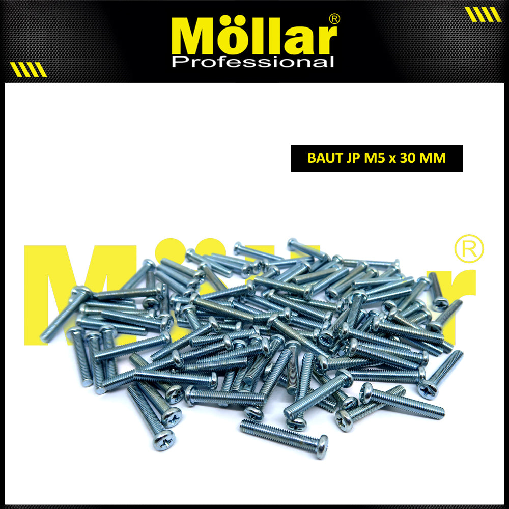 MOLLAR 93-112 Baut JP M5 x 30 - 100 pcs