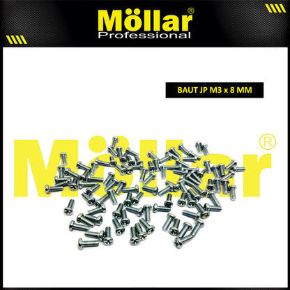 MOLLAR 93-083 Baut JP M3 x 8 - 100 pcs