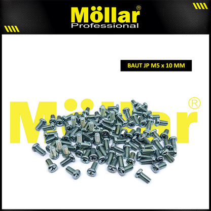 MOLLAR 93-107 Baut JP M5 x 10 - 100 pcs