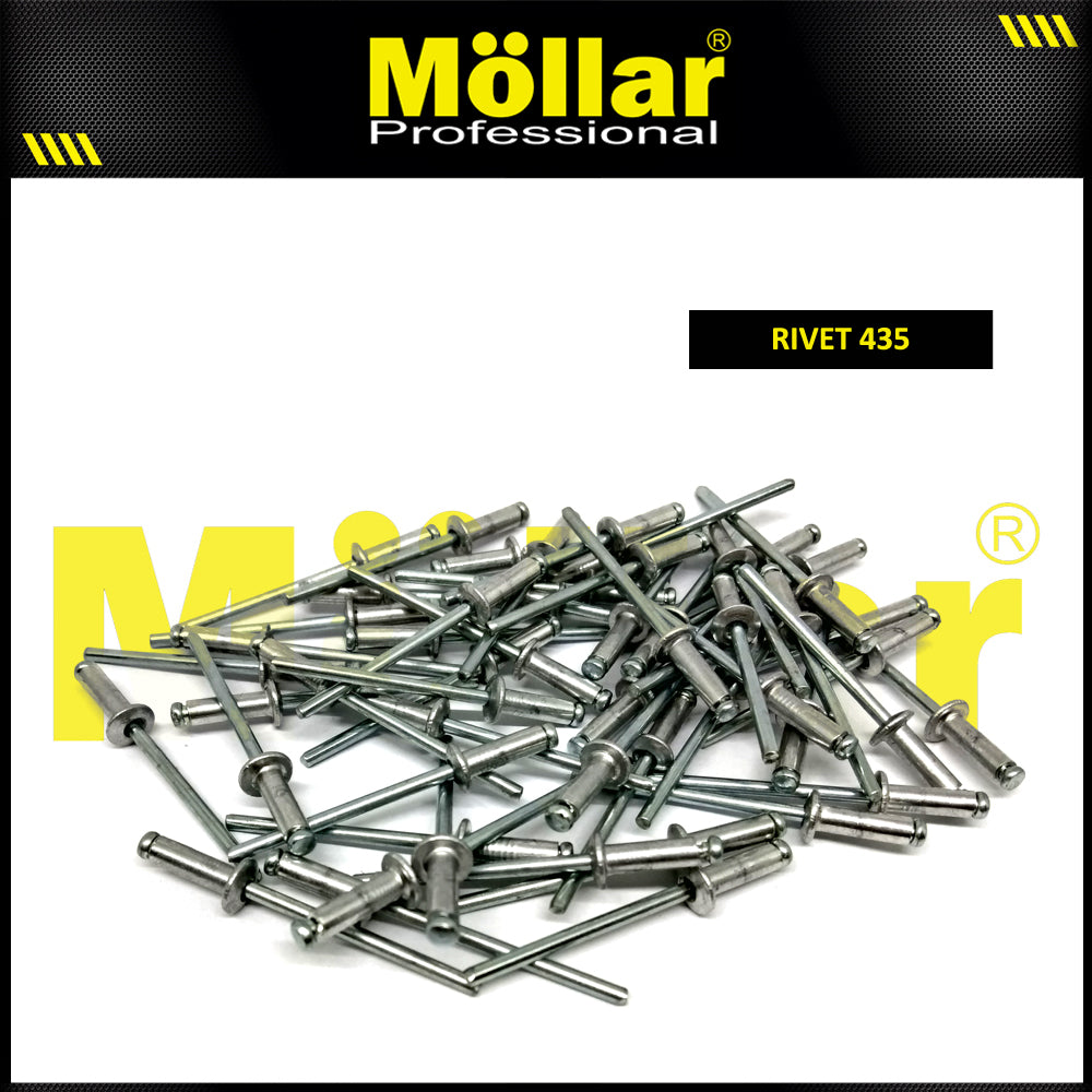 MOLLAR 93-137 Paku Rivet 435 - 100 pcs