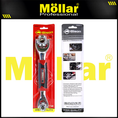 BISON Kunci Socket Serbaguna Tiger Wrench 8 in 1