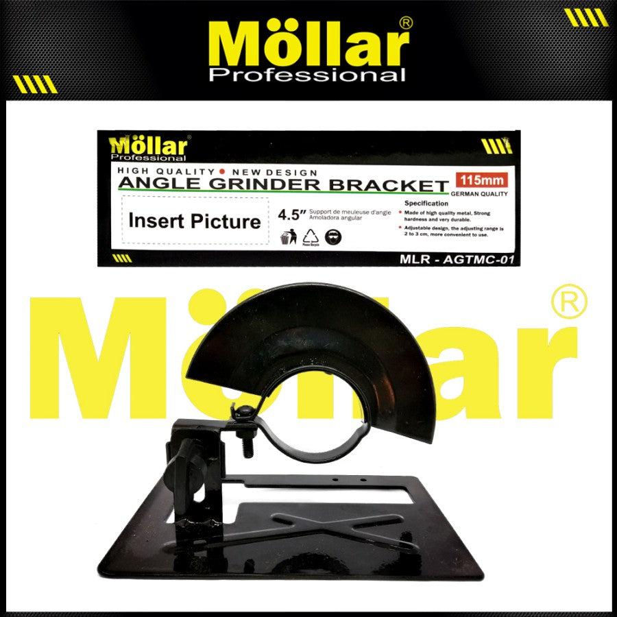 (PAKET) MOLLAR Dudukan Gerinda Braket Holder & Mlr Circular Saw 40 Multi