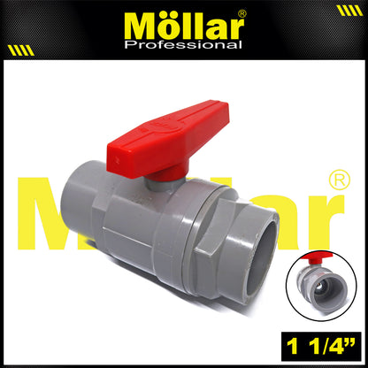 BLITZ 931 HD Stop Kran Plastik 1-1/4" / Ball Valve PVC