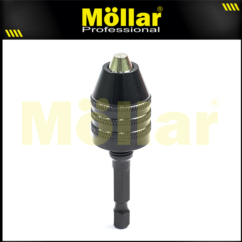 MOLLAR D63902 Adaptor Mata Bor 6 mm Mesin Impact Driver