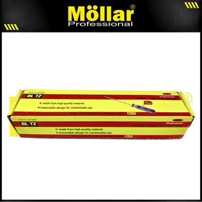 BLITZ Obeng Radio 8 Inch X 3 Mm Plus (+) Panjang 20 Cm - 1 Pak 24 pcs