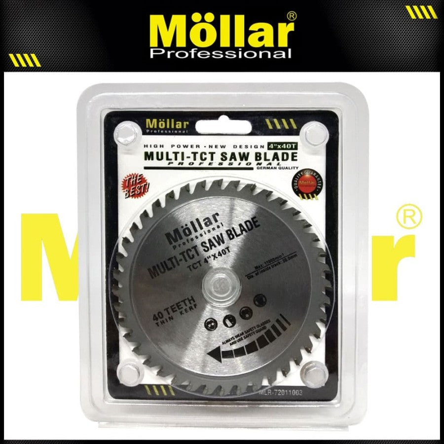 (PAKET) MOLLAR Dudukan Meja Bor Ke Gerinda & MOLLAR 4" Saw Blade 40T