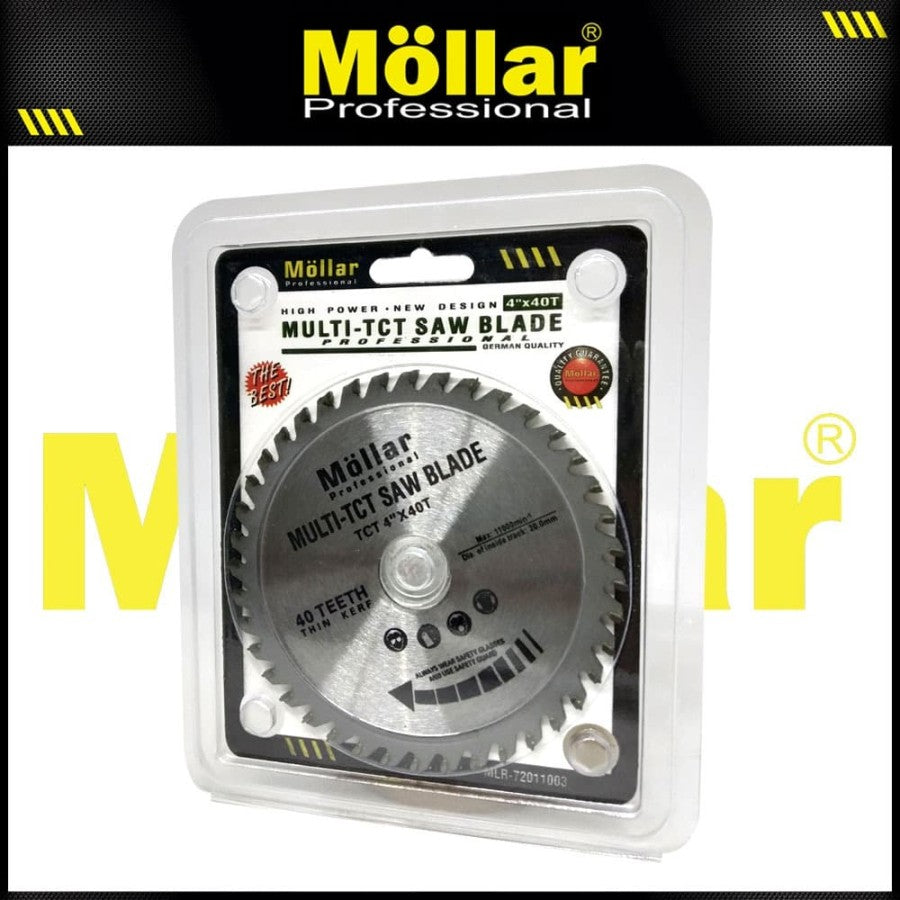 (PAKET) MOLLAR Dudukan Meja Bor Ke Gerinda & MOLLAR 4" Saw Blade 40T