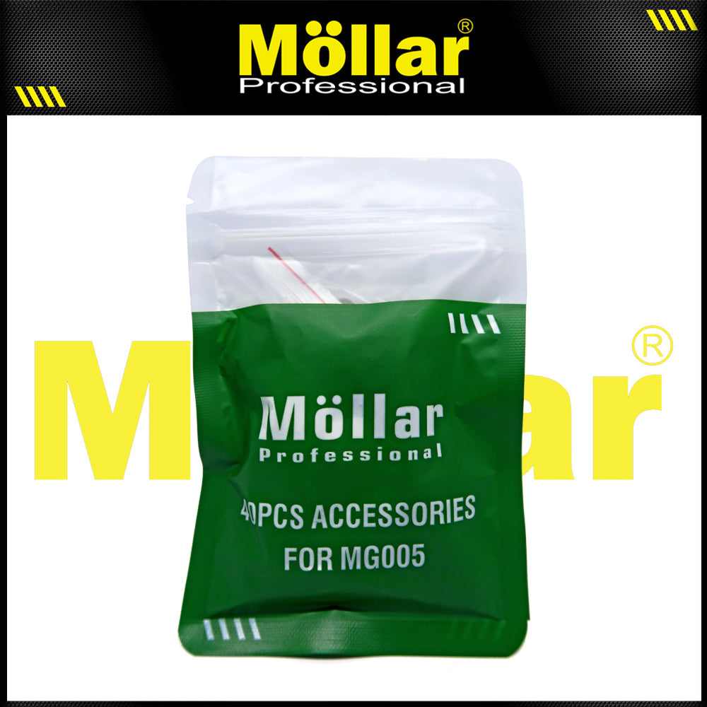 (PAKET) MOLLAR Mini Die Grinder Set 40 Pcs Blister & 40 Pcs Aksesoris Tuner