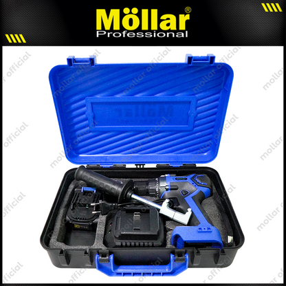 MOLLAR CID20600 Mesin Bor Beton Baterai 20V / Brushless Cordless Impact Drill
