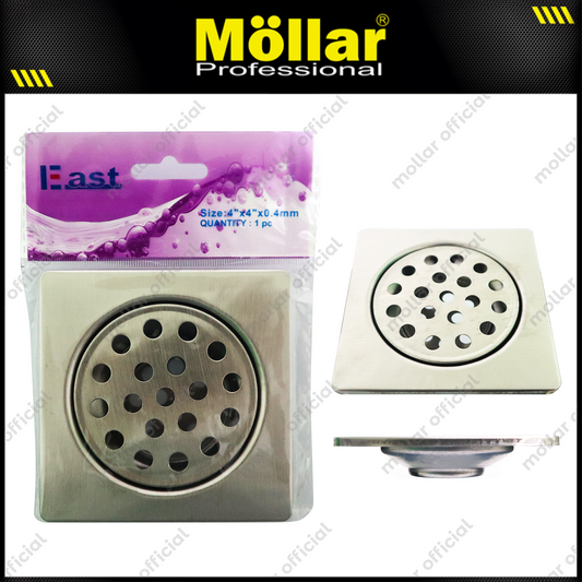 EAST Saringan Got Mangkok Double Stainless Steel 4"