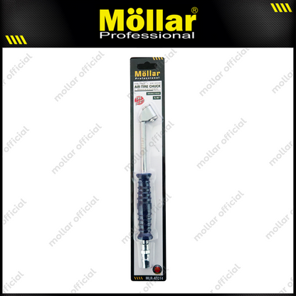 MOLLAR ATC14 Air Tire Chuck Double Head 1/4" / Alat Isi Angin
