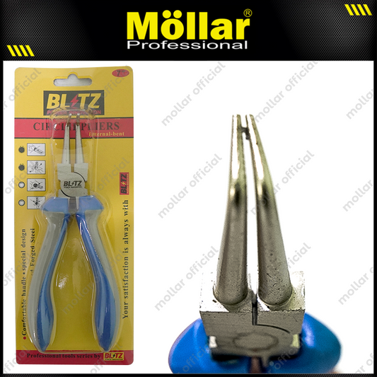 BLITZ Tang Snapring Bengkok Tutup 7" / Internal Bent Circlip