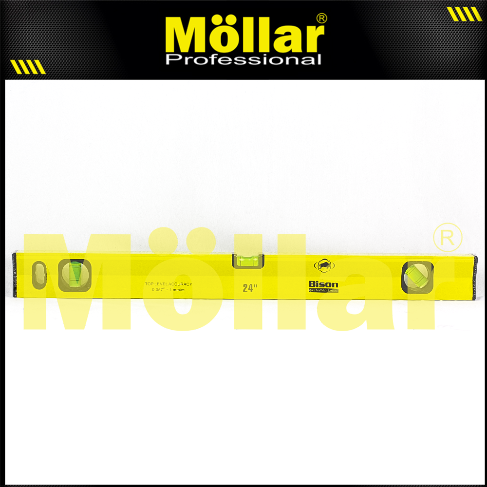 BISON 2007 Waterpas Aluminium 24" / Waterpass Box Level