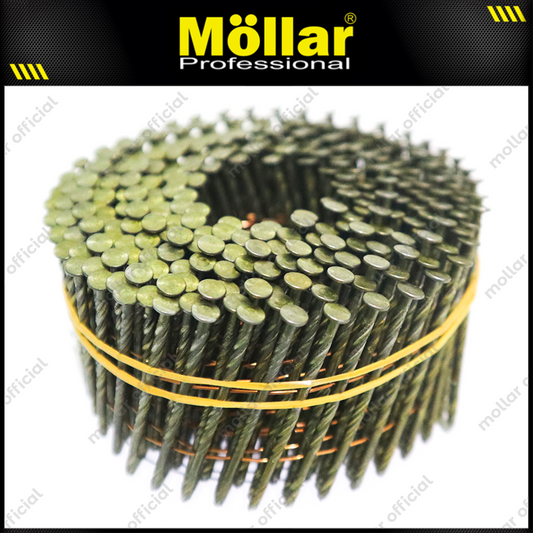 MOLLAR RS2150-9K Isi Paku Palet Tembak Ulir 300 pcs / Refill Coil Nailer