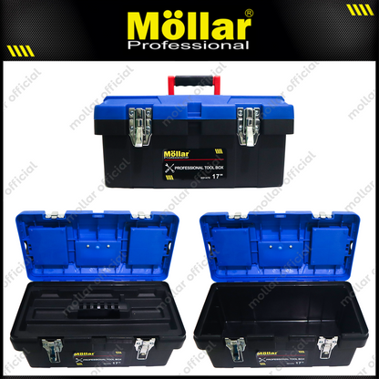 MOLLAR N01470 Tool Box Plastik Besar 17"