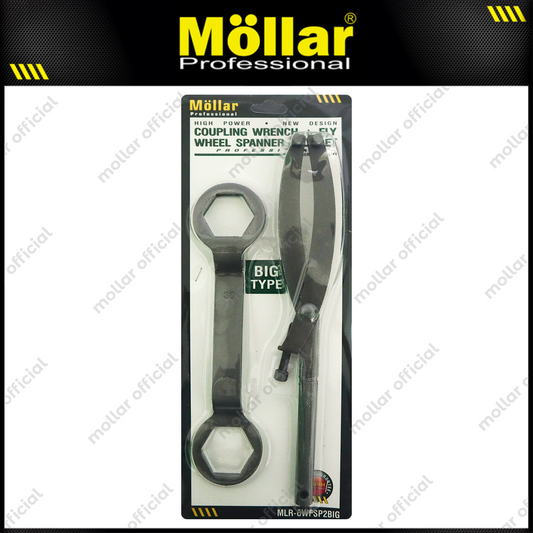 MOLLAR CWFSP2BIG Set Treker CVT Besar 24 cm & Kunci Kopling Matic 39-41 mm