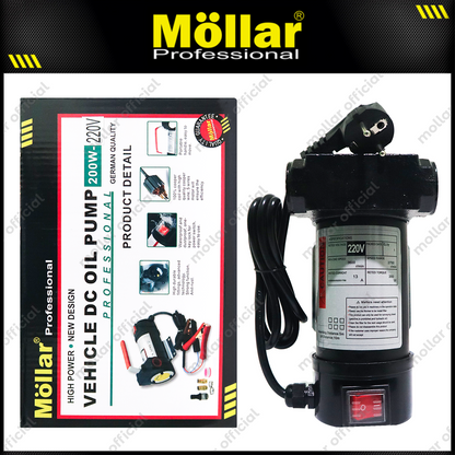 MOLLAR M02360-220V Pompa Oli Listrik 200 Watt