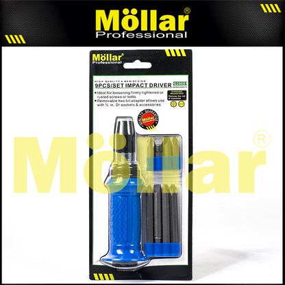 MOLLAR G20081 Obeng Ketok Mini Set 9 pcs