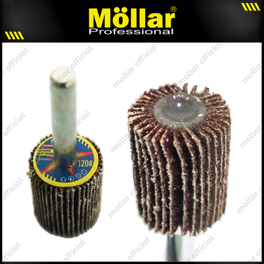 MOLLAR Amplas Flap Wheel Tuner 20x25x6 mm No. 120