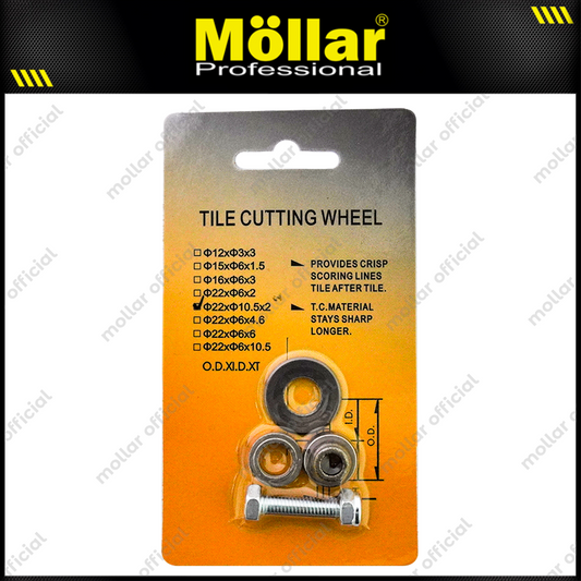 XXX Mata Pisau Meja Potong Keramik Bulat 22 x 10.5 x 2 mm