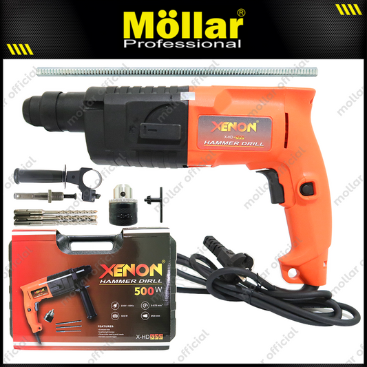 XENON HD500 Mesin Bor Bobok SDS Plus 20 mm / Rotary Hammer Drill