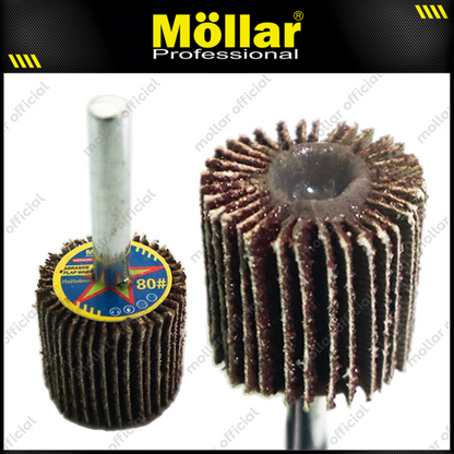 MOLLAR Amplas Flap Wheel Tuner 25x25x6 mm No. 80