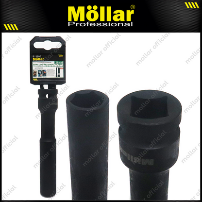 MOLLAR B13680 Mata Sok Impact Panjang Extra Long 128 mm 1/2" 6PT 14 mm