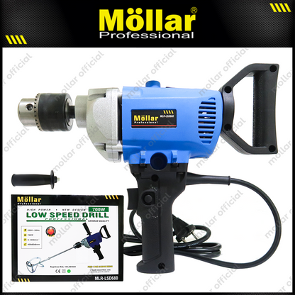 MOLLAR LSD680 Mesin Bor Pengaduk Listrik 13 mm / Low Speed Drill