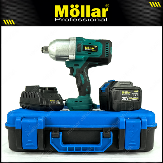 MOLLAR CIW20980 Mesin Buka Baut Truk Baterai 20V / Cordless Impact Wrench